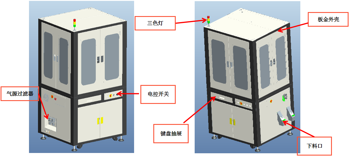 尺寸自动化视觉检测设备